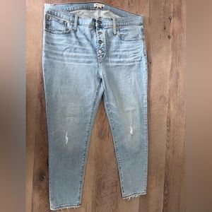 Madewell high rise skinny. Size 34. NWOT